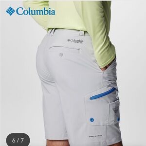 Men's Columbia PFG Terminal Tackle™ II Shorts 36 Light Gray